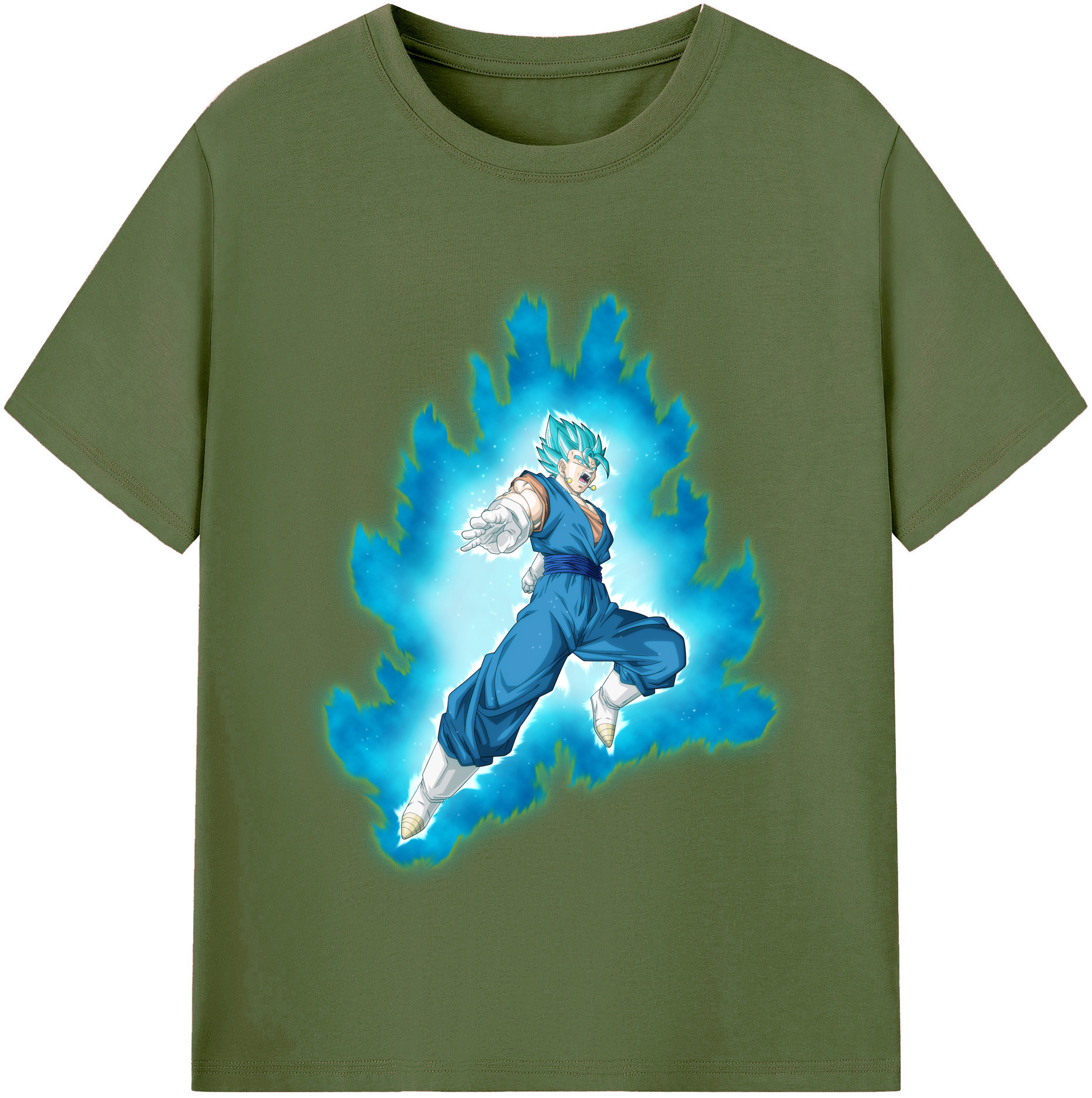 （画像用） ドラゴンボール ベジット DRAGON BALL Vegetto 綿100％半袖Tシャツ（フロントプリント）